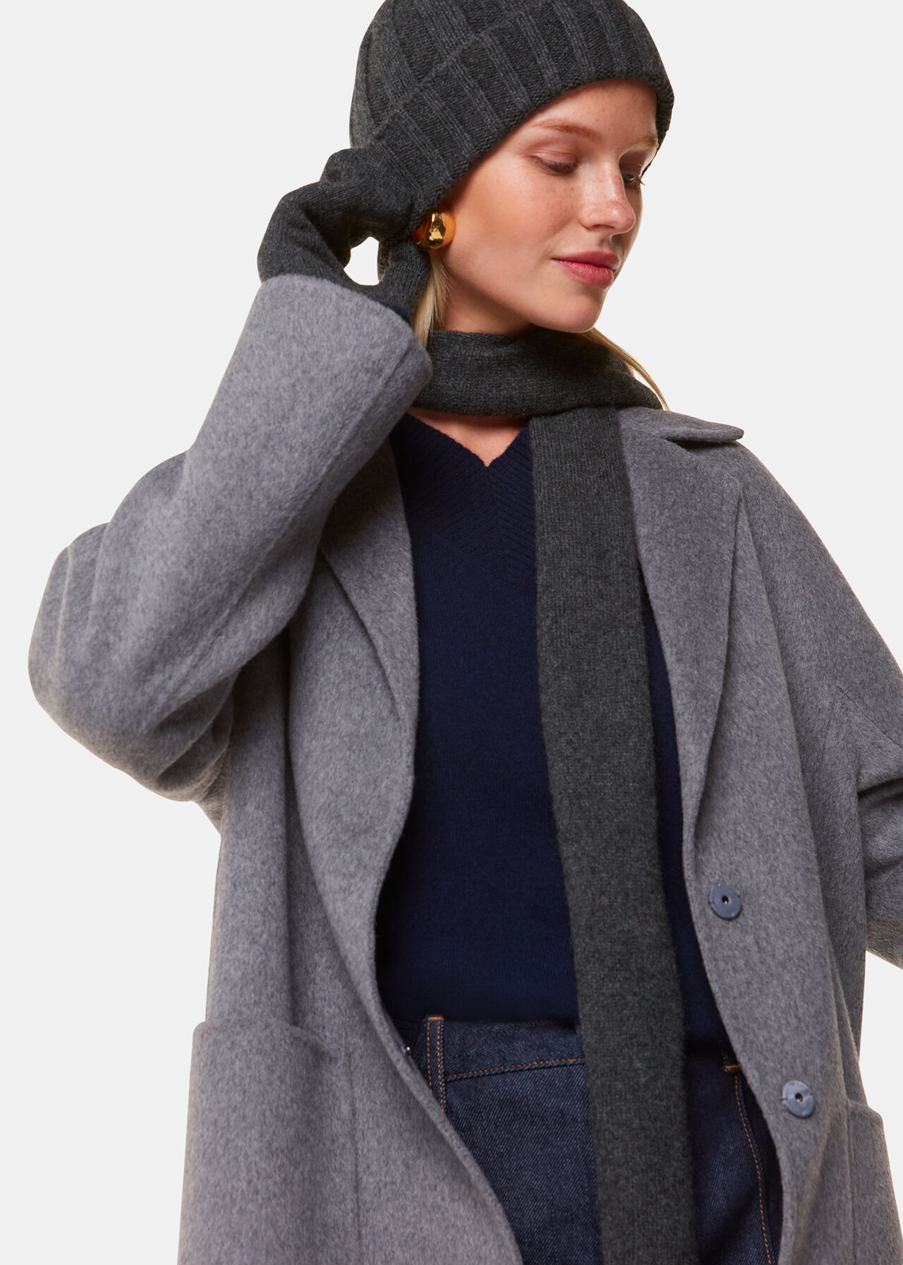 Cashmere Wool Blend Mittens