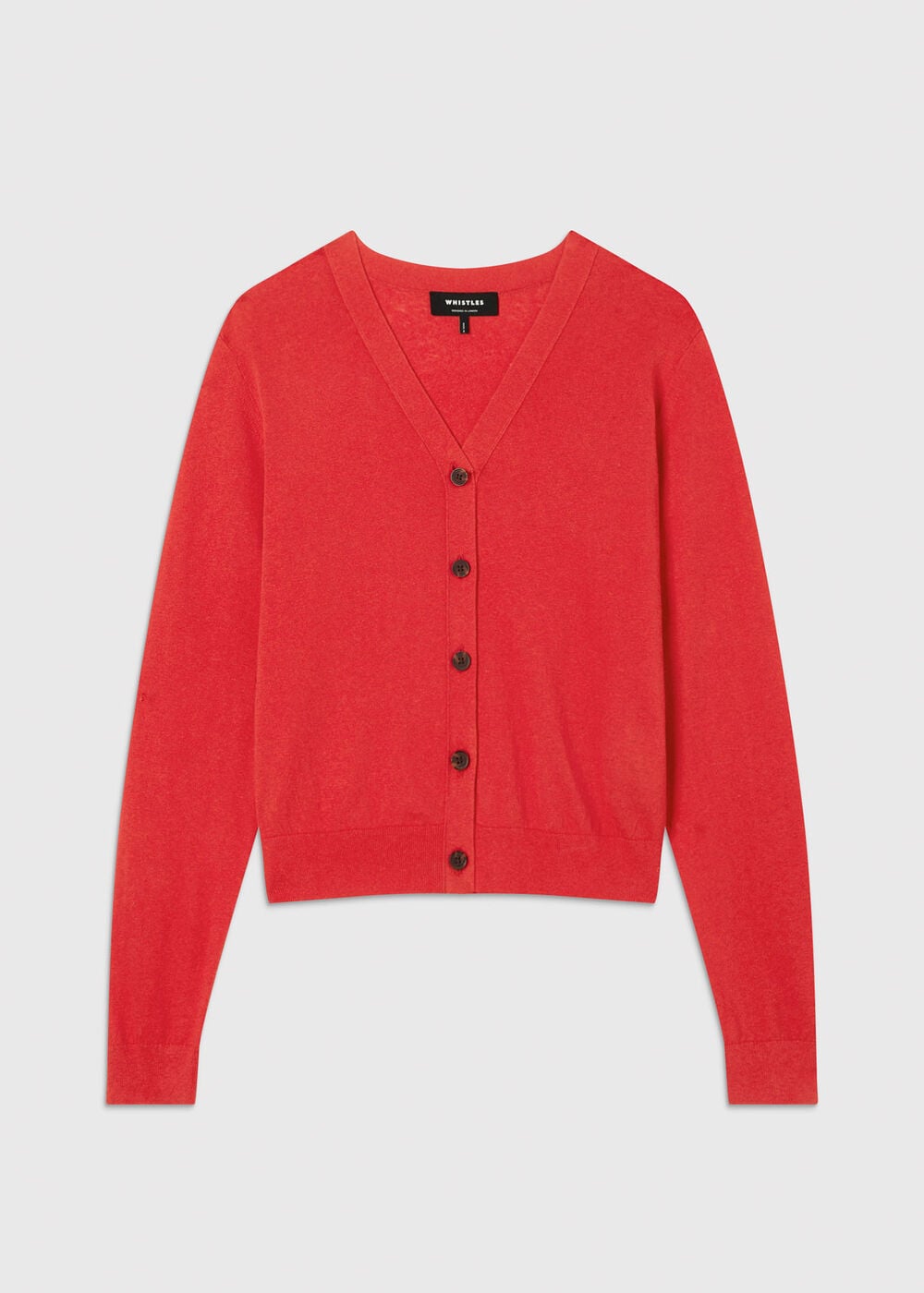 V Neck Linen Cardigan