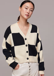 Check Cardigan