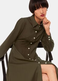 Jean Poplin Shirt Dress
