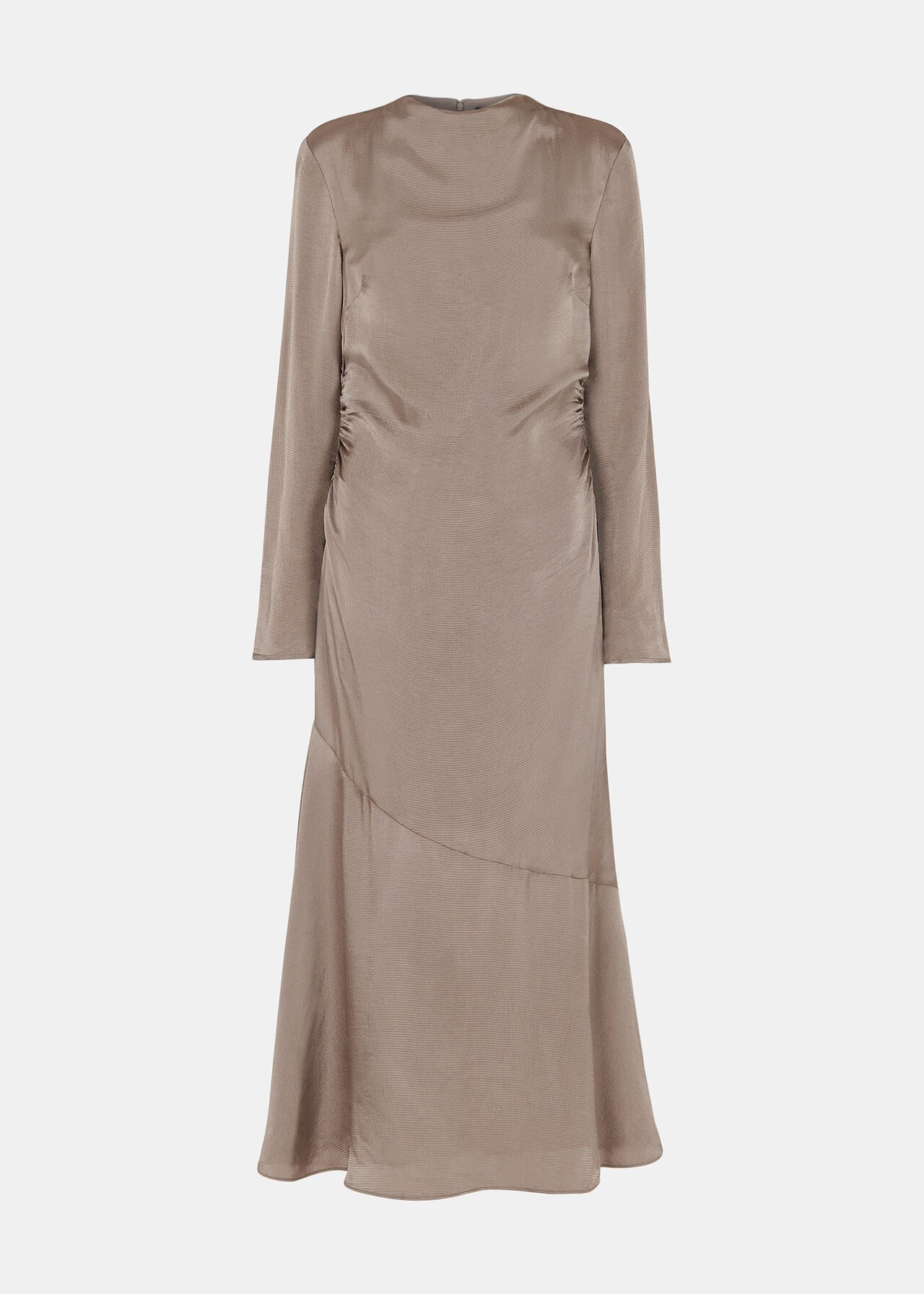 Luna Cowl Neck Midi Dress