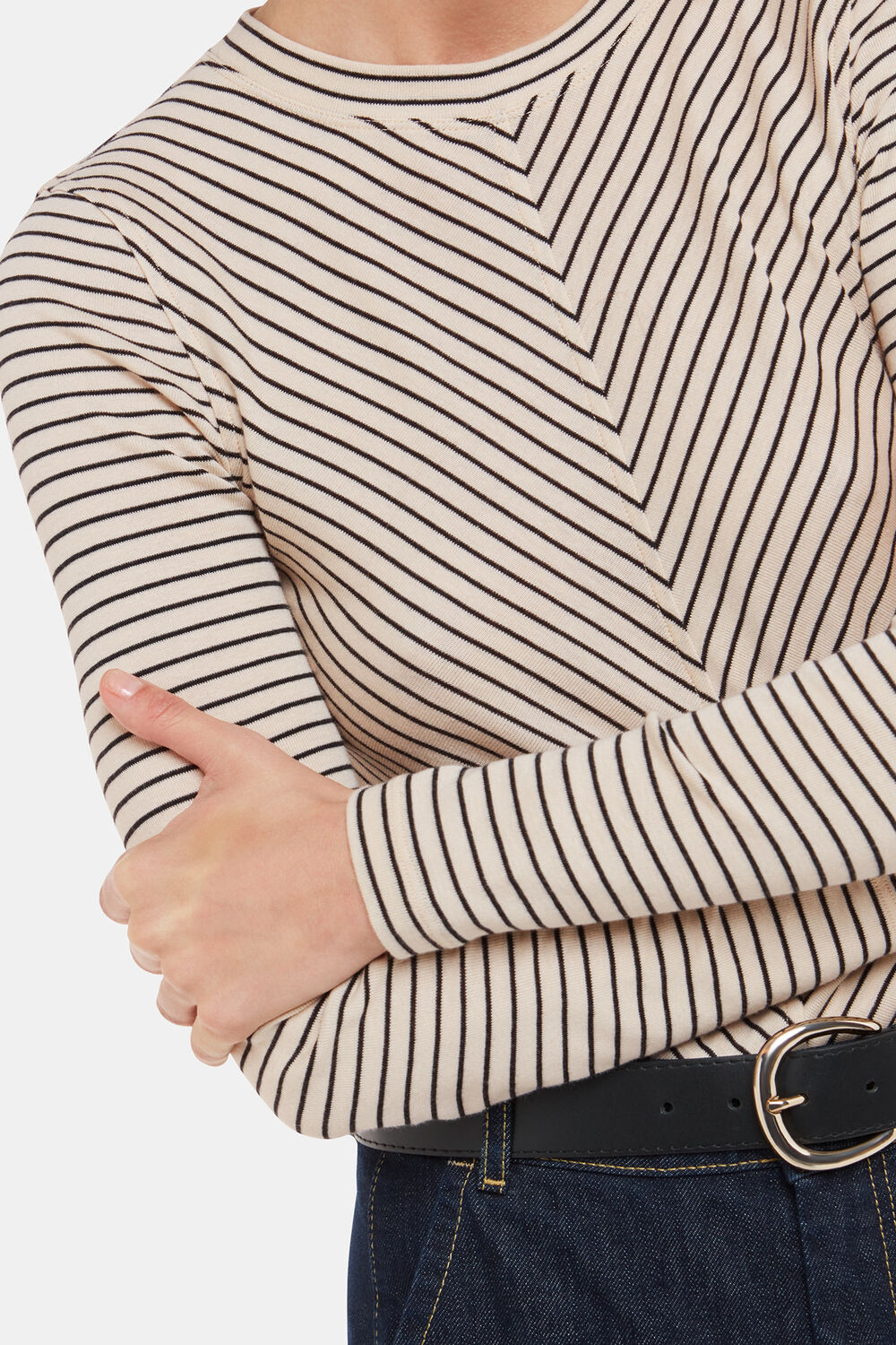 Chevron Stripe Crew