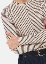 Chevron Stripe Crew
