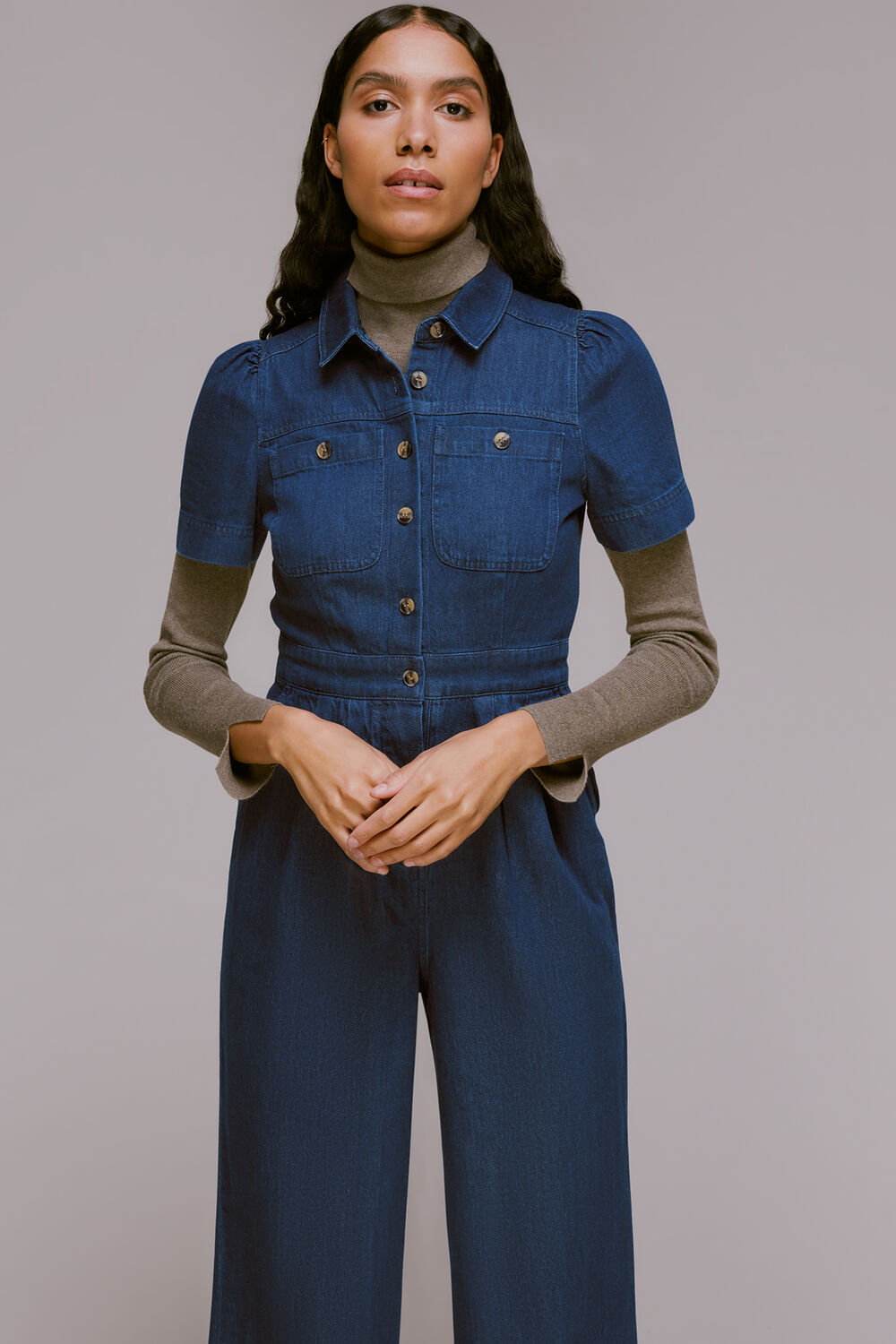 Emma Denim Jumpsuit