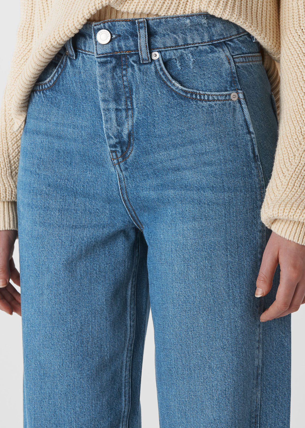 Authentic Barrel Leg Jean