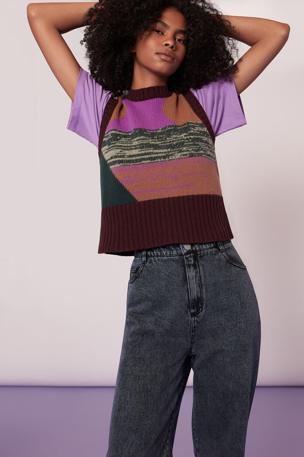 Acid Wash Denim Jeans