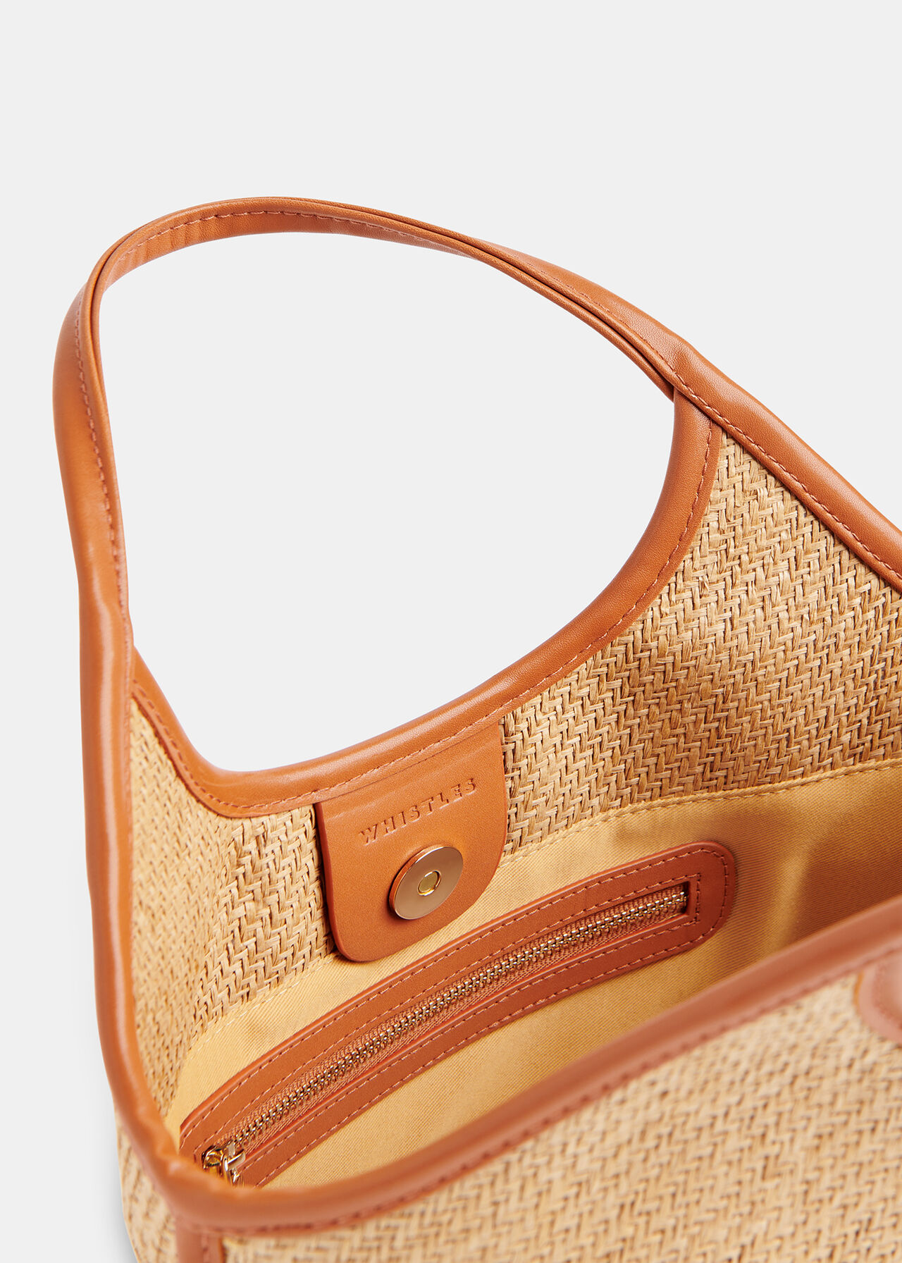 Toia Mini Straw Tote