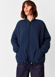 Nia Drawstring Quilted Jacket