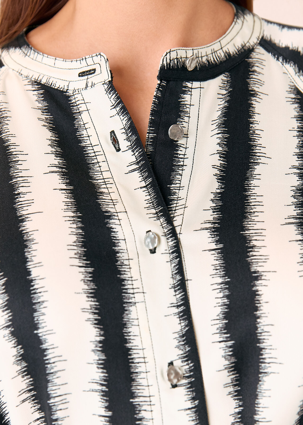 Hazy Stripe Mabel Dress