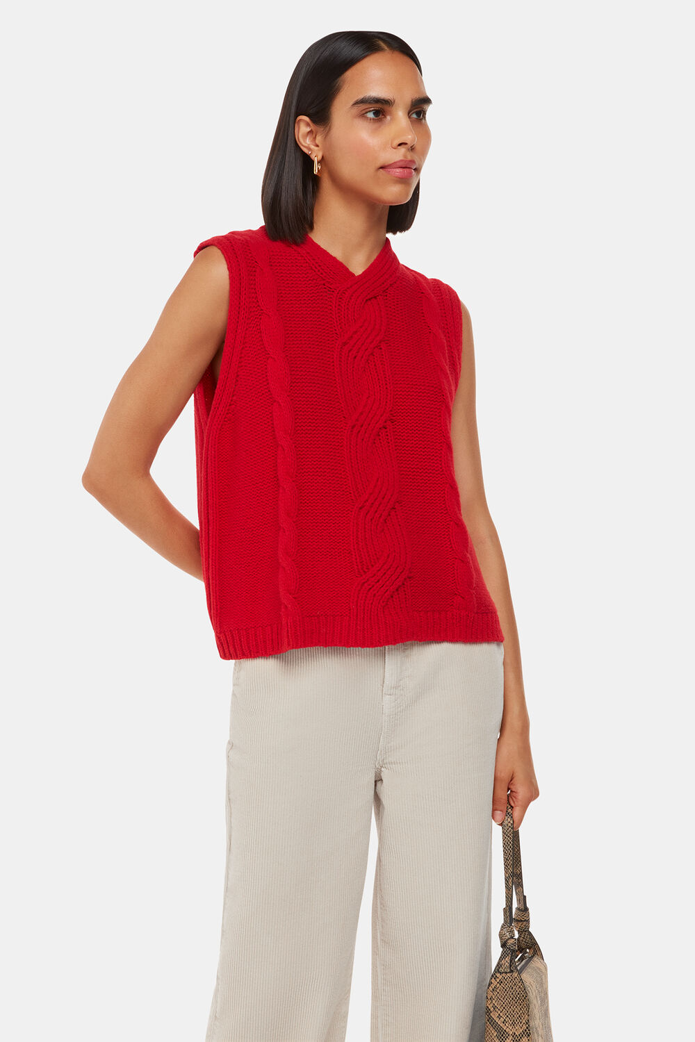 Wide Leg Cord Jean