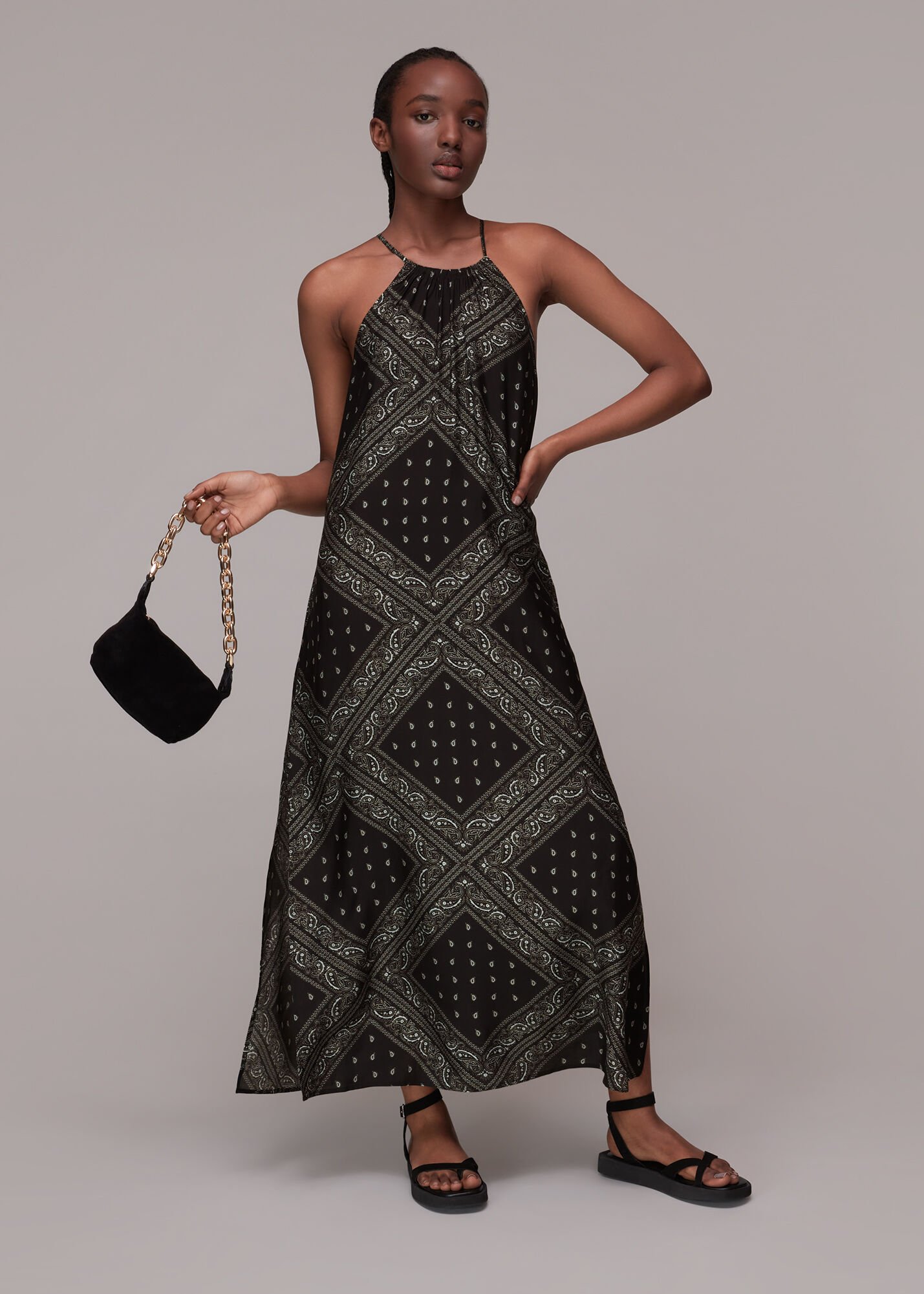 Bandana maxi dress online