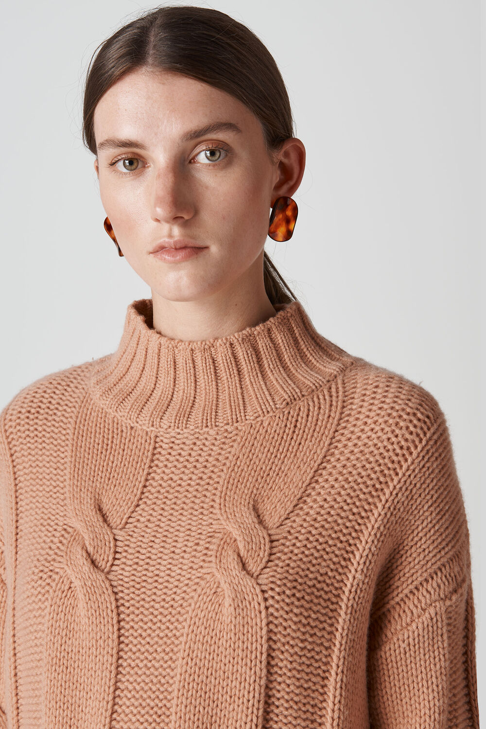 Cashmere Cable Knit Neutral