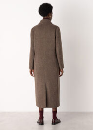 Maxi Double Breasted Wool Coat