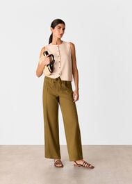 Paper Bag Waistband Trouser