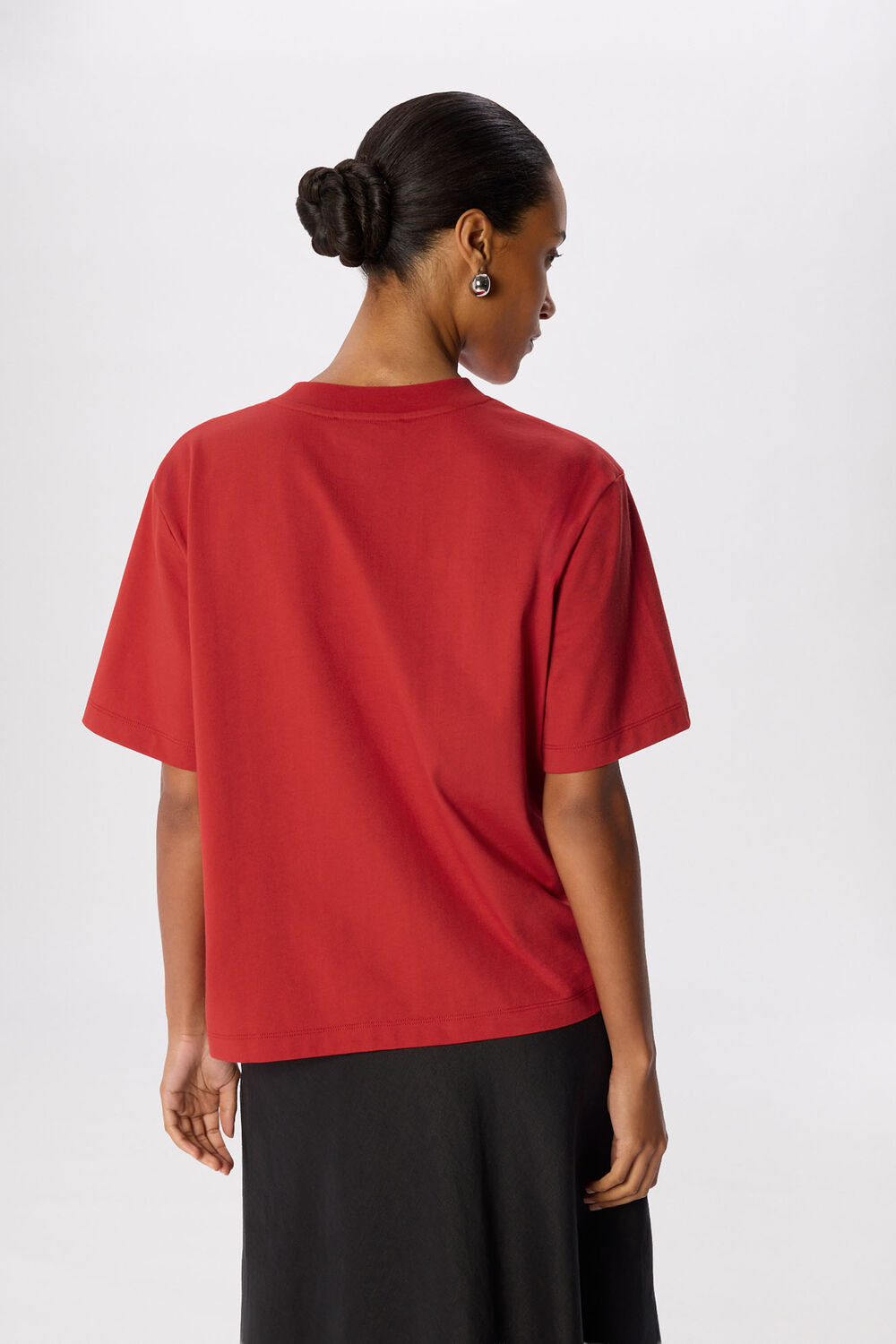 Cotton Crew Neck T-Shirt
