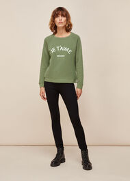 Je Taime Logo Sweatshirt