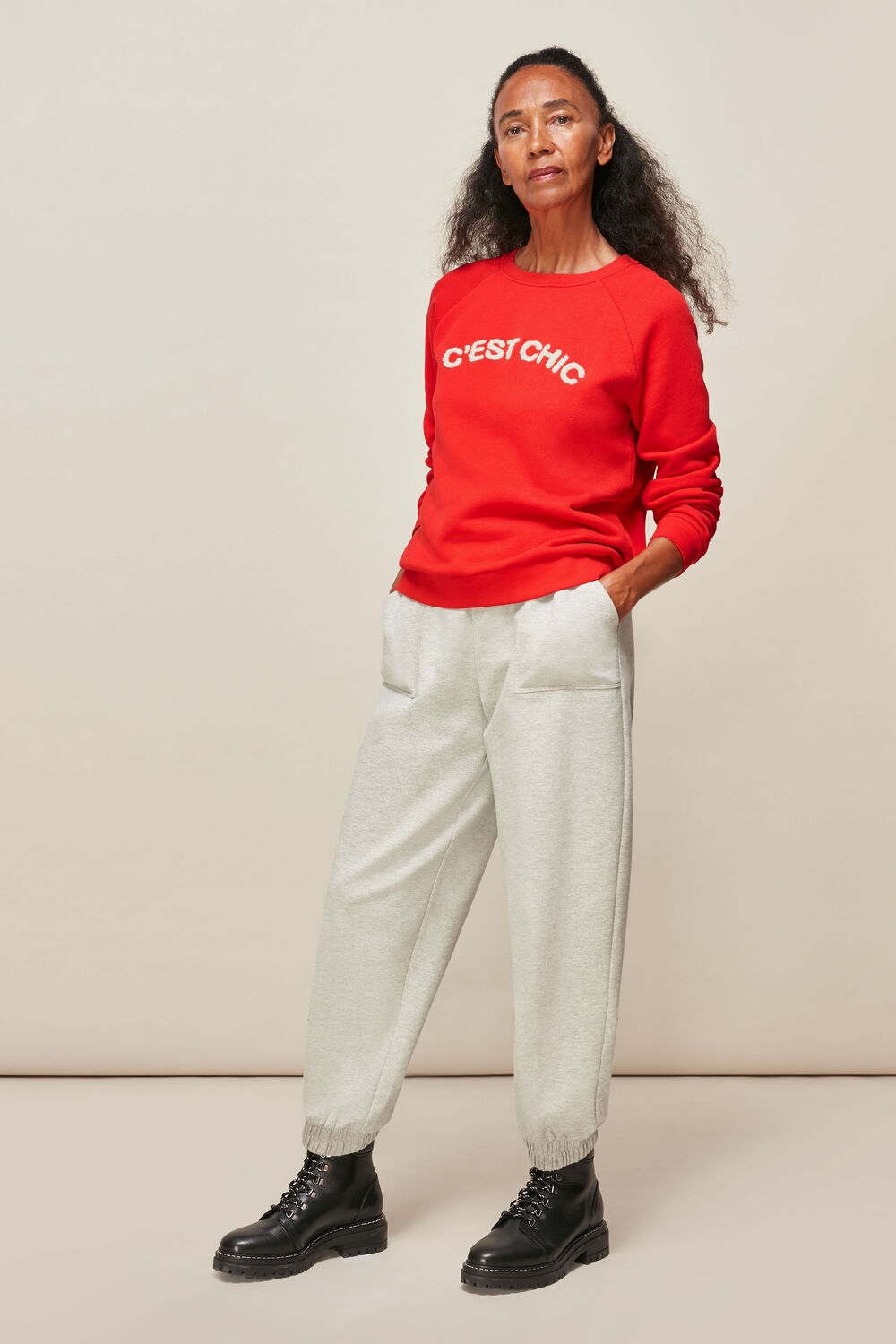 Cest Chic Logo Sweatshirt