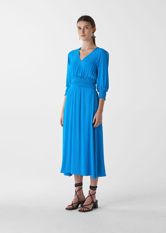 Daryl Smocked Waist Dress