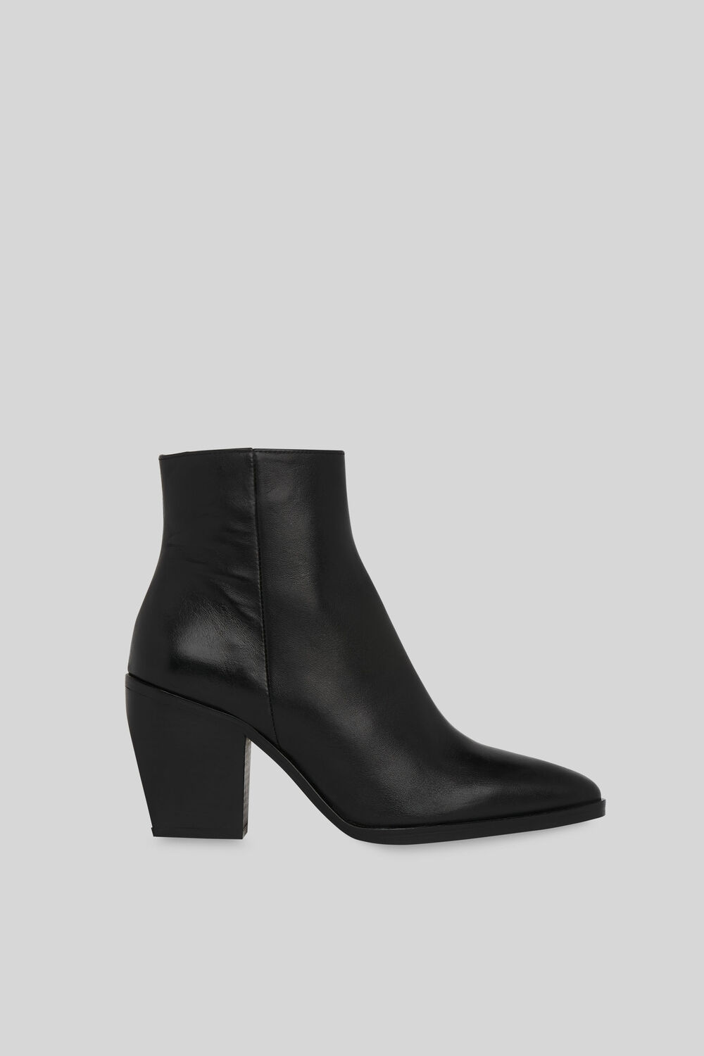 Grove Western Ankle Boot Black