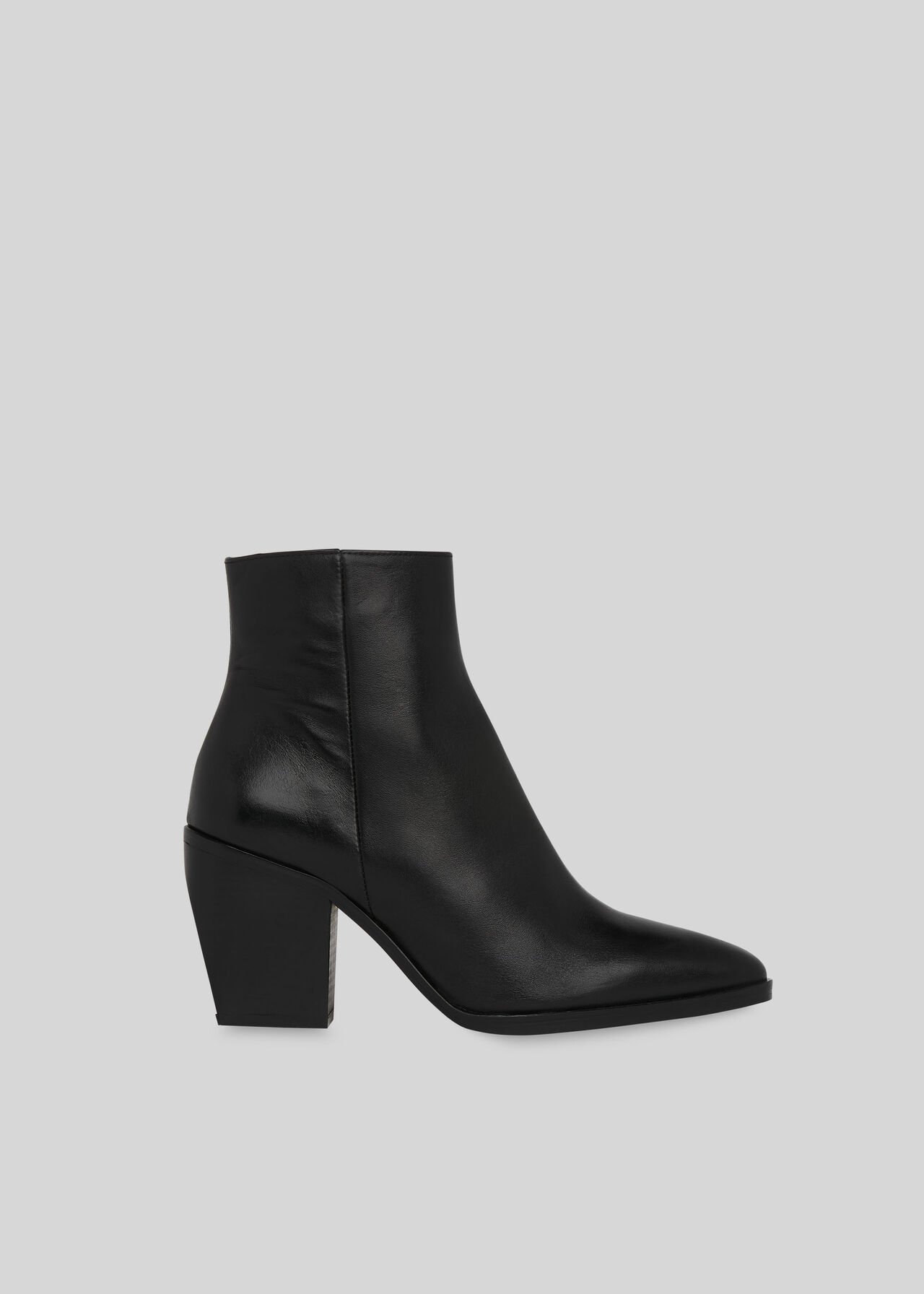 Grove Western Ankle Boot Black