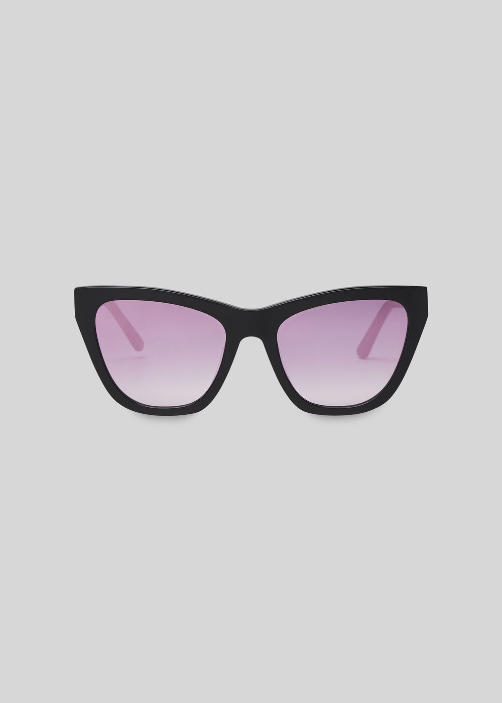 Asha Angular Sunglasses Black