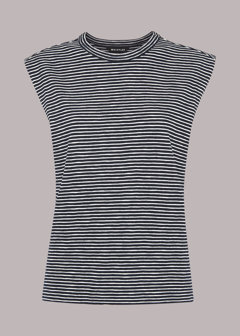 Stripe Muscle Vest Top