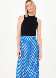 Floral Sunburst Skirt