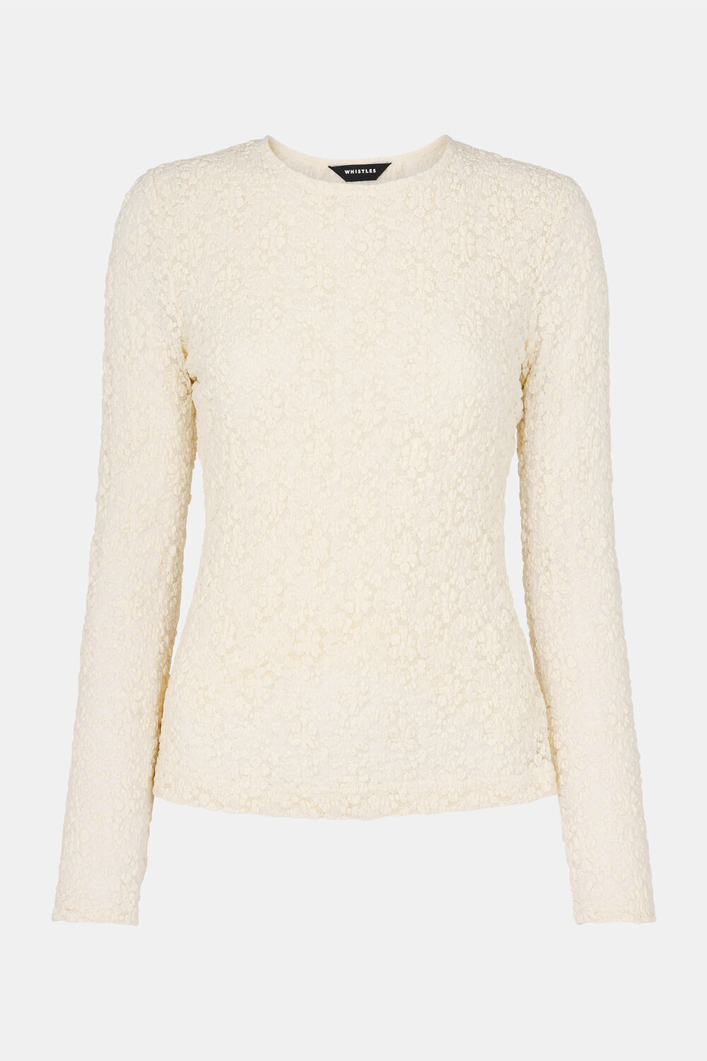 Jersey Lace Long Sleeve Top