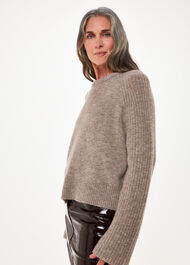 Anna Wool Mix Crew Knit