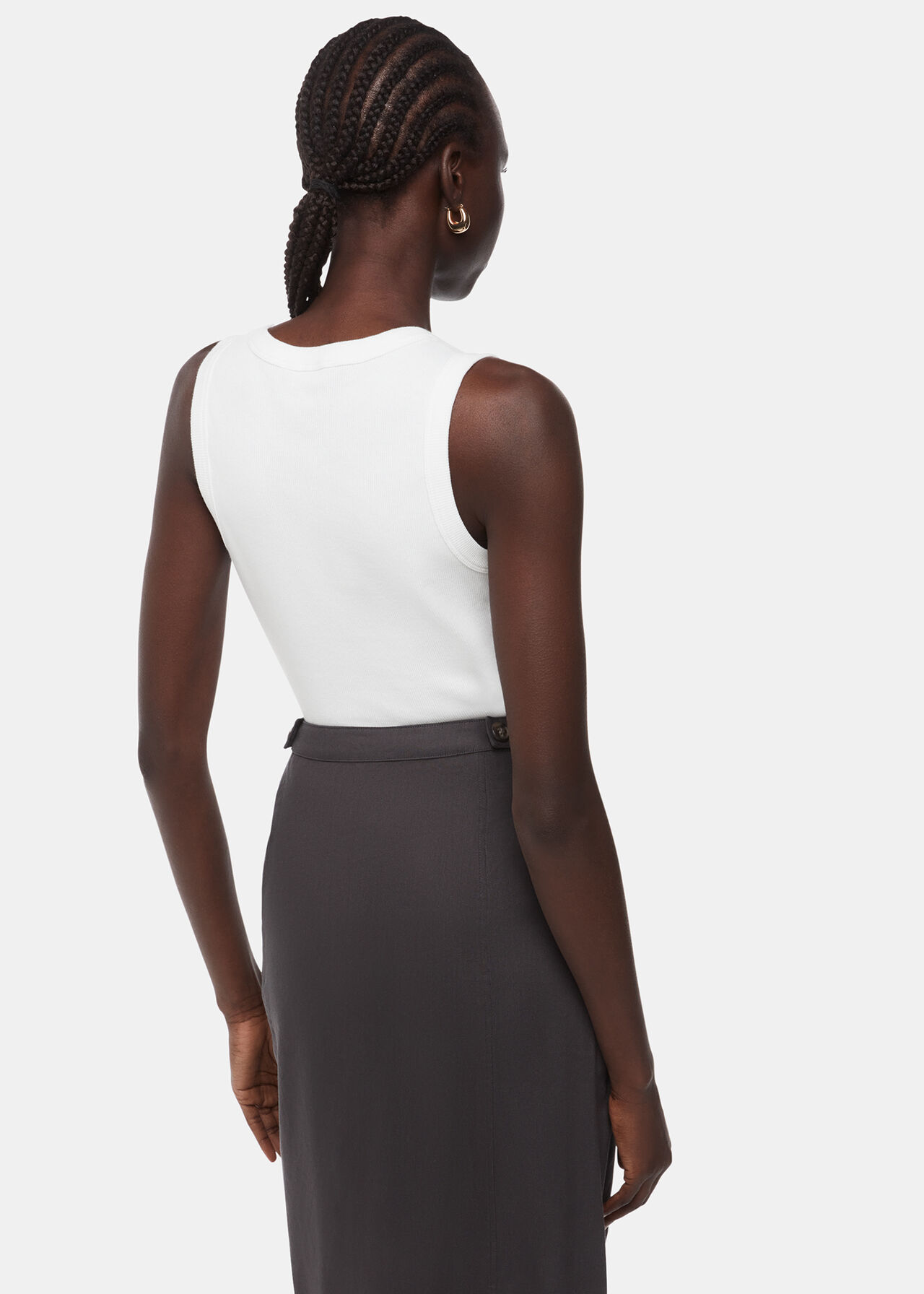 Ellis V Neck Jersey Vest