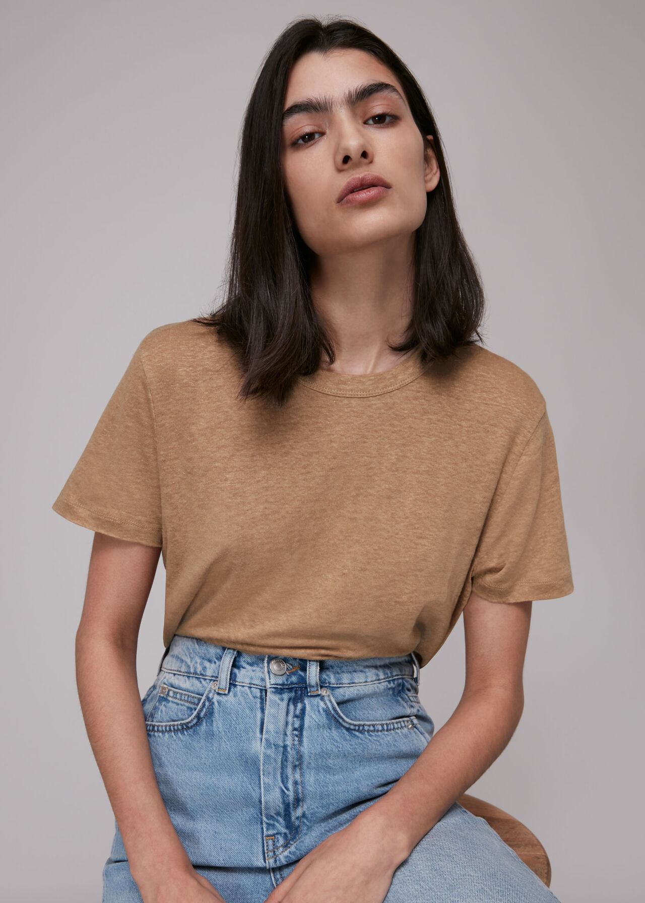 Linen t-shirt