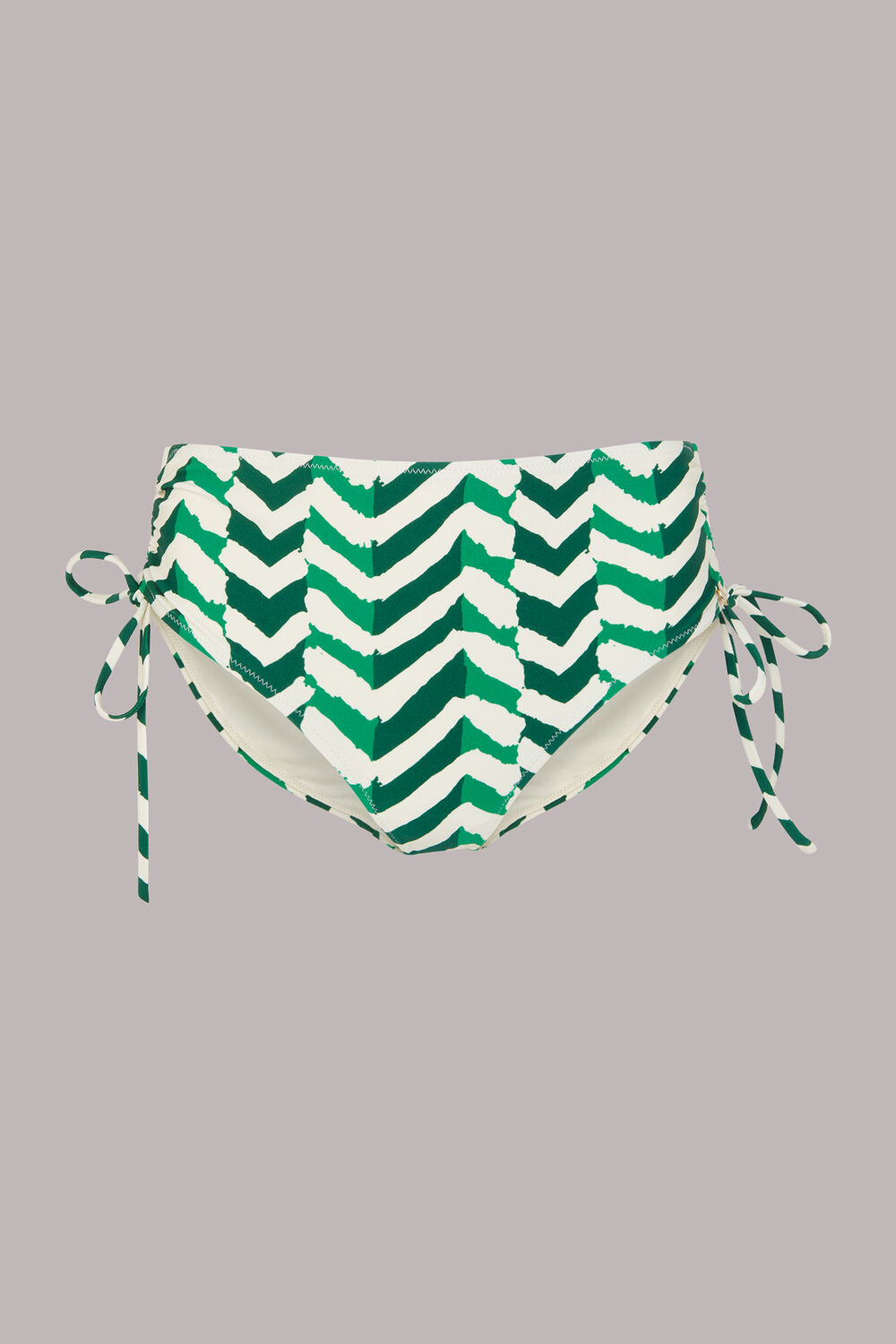 Chevron Tie Side Bikini Bottom