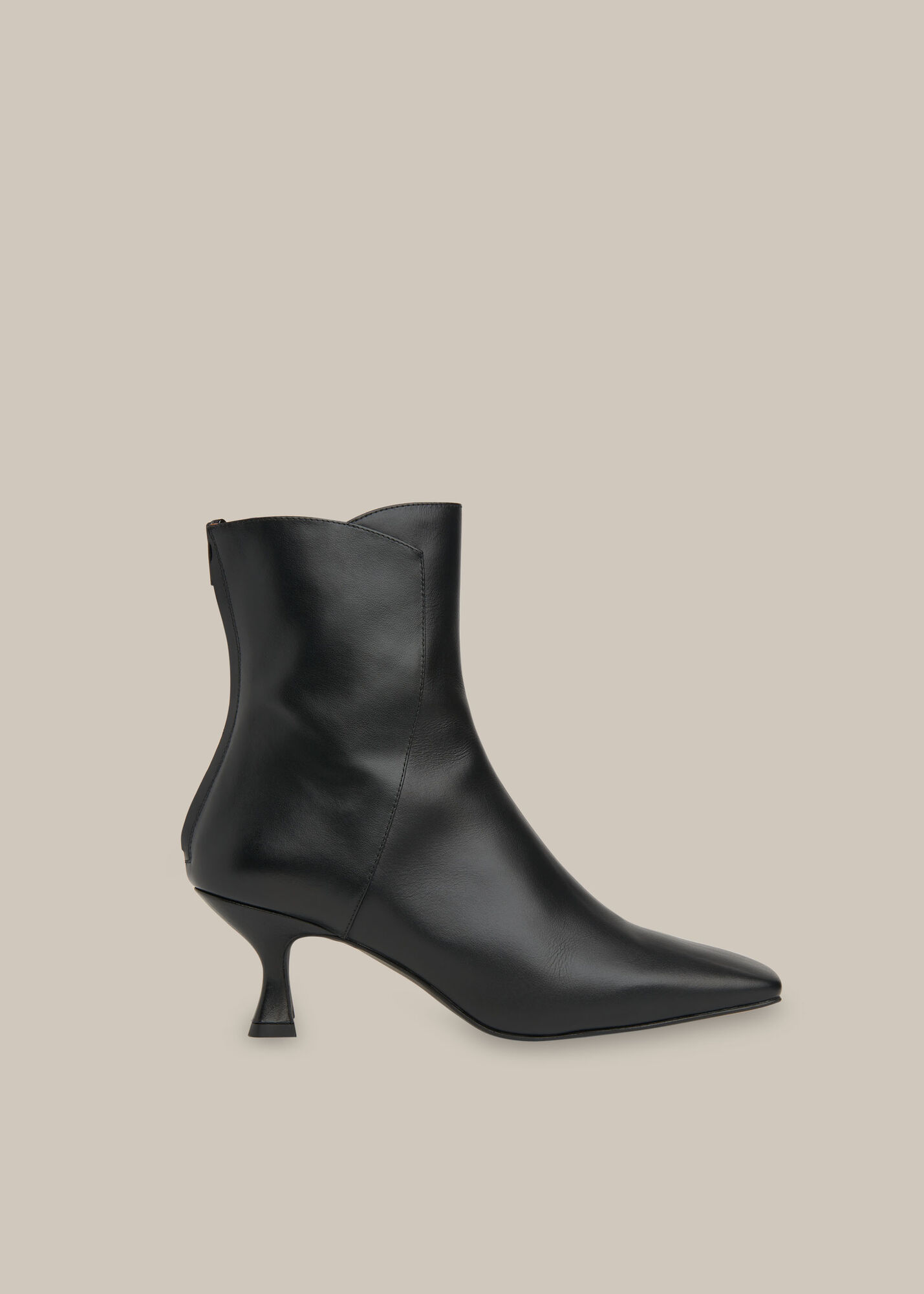 Whistles Women Wade Square Toe Boot - Black - 37