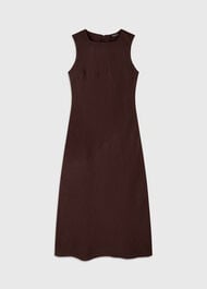 Bias Cut Linen Dress