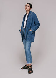 Denim Boyfriend Blazer