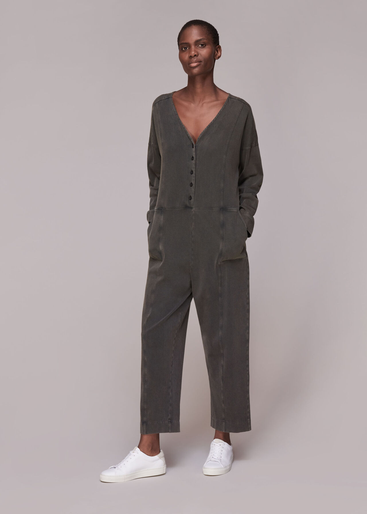 India Washed Jersey Jumpsuit