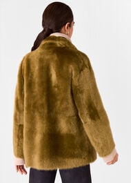 Tamina Short Shearling Coat