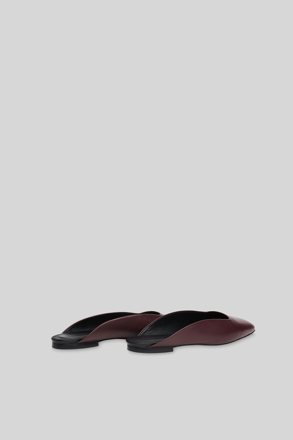 Netley Slip On Mule Burgundy
