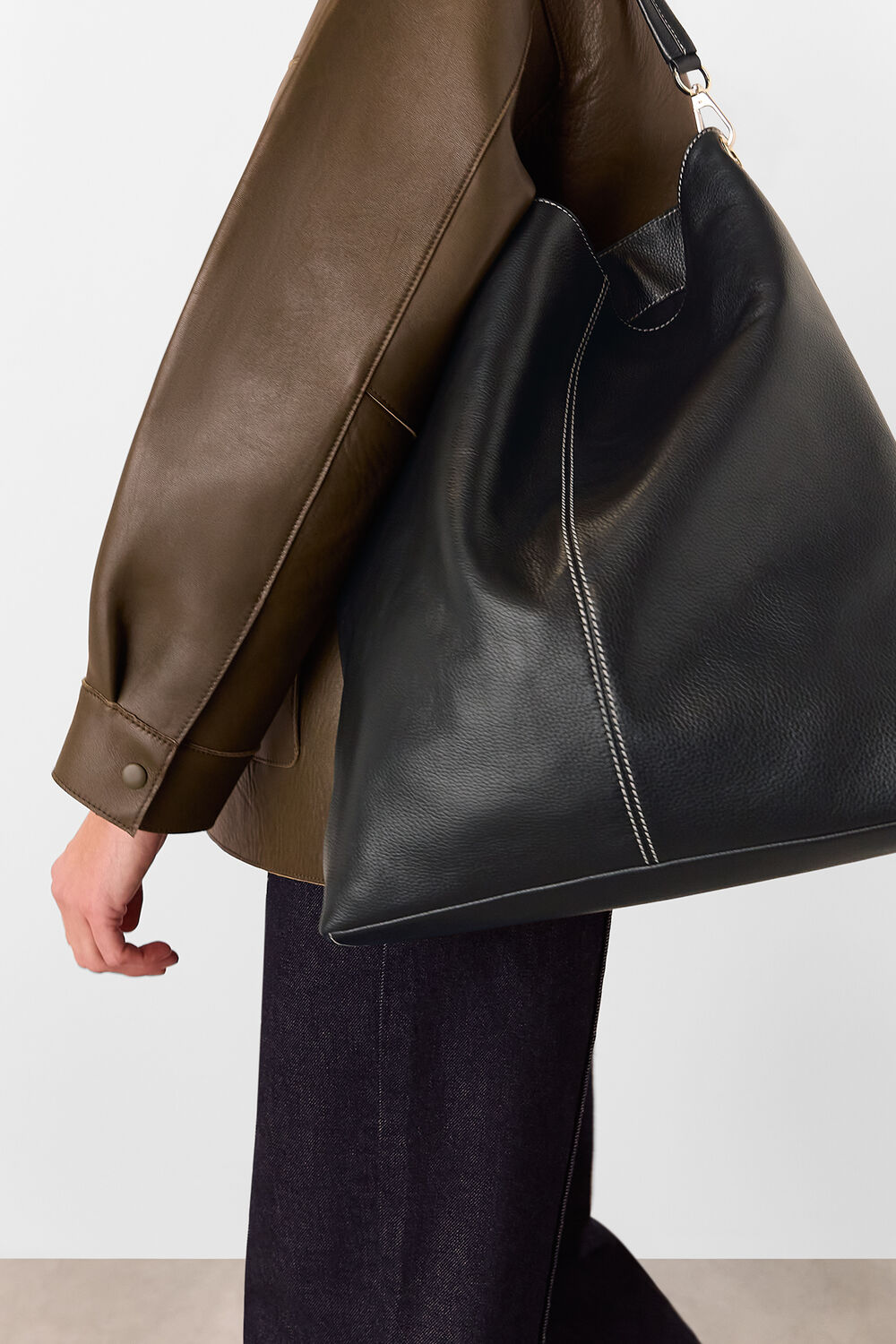 Black Kamil Tote Bag