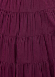 Cotton Tiered Maxi Sun Dress