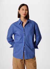 Oversized Cotton Poplin Shirt