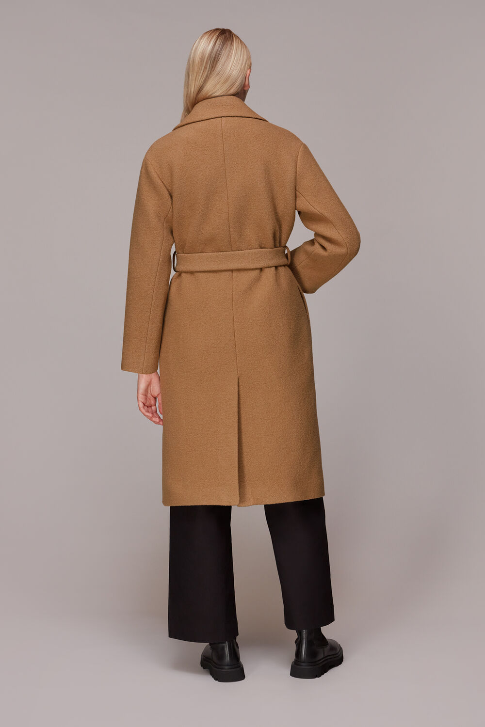 Lorna Wrap Wool Coat