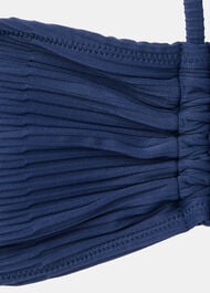 Mixed Rib Halter Bikini Top
