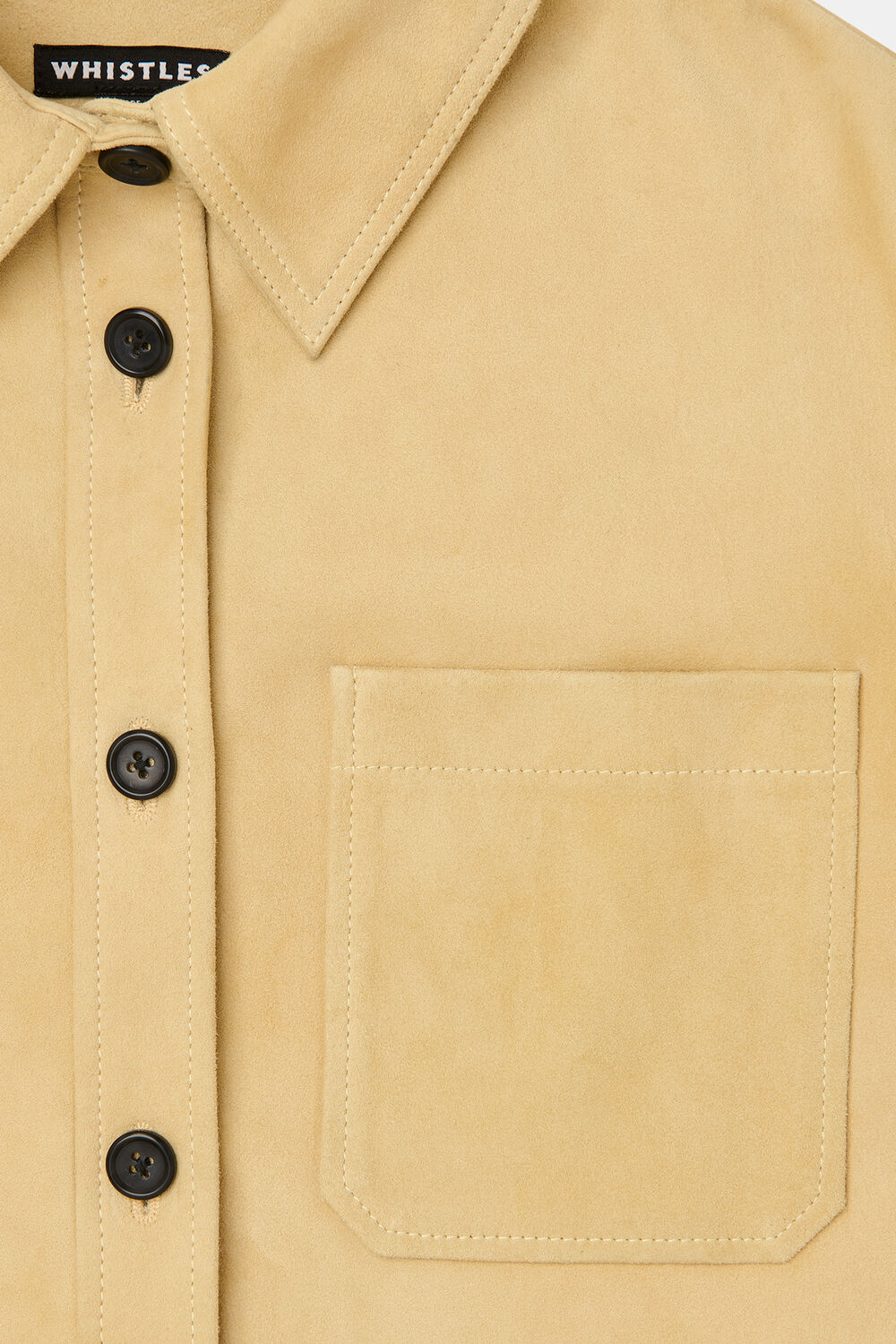 Sam Suede Leather Overshirt