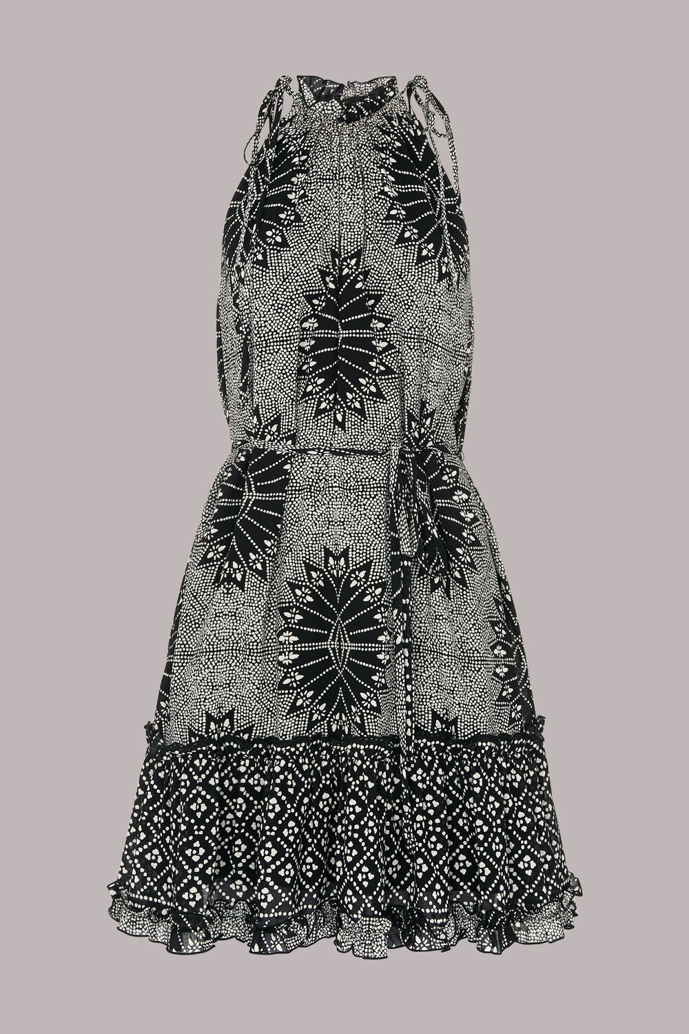 Bleached Trapeze Dress