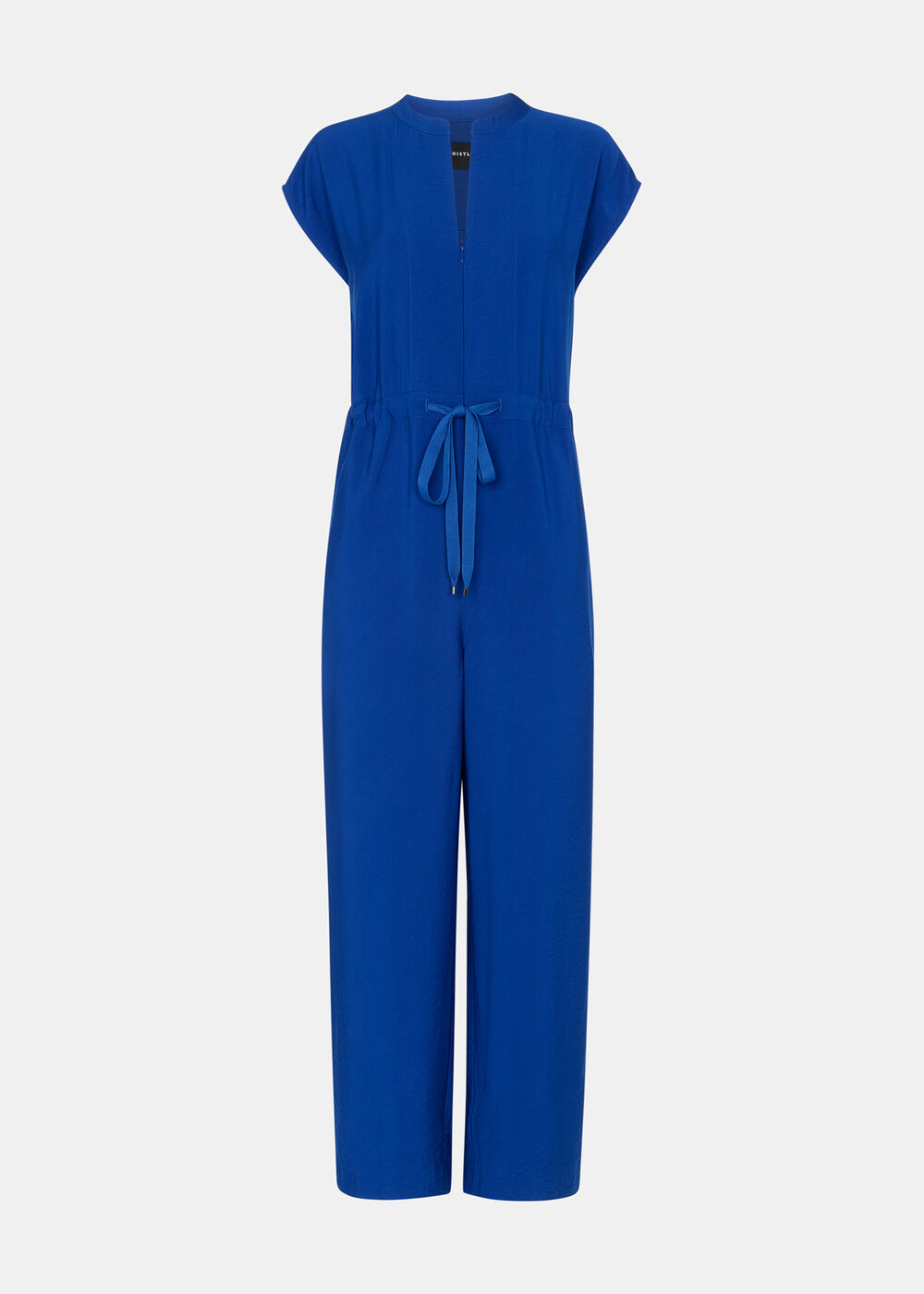 Sleeveless Drawstring Jumpsuit