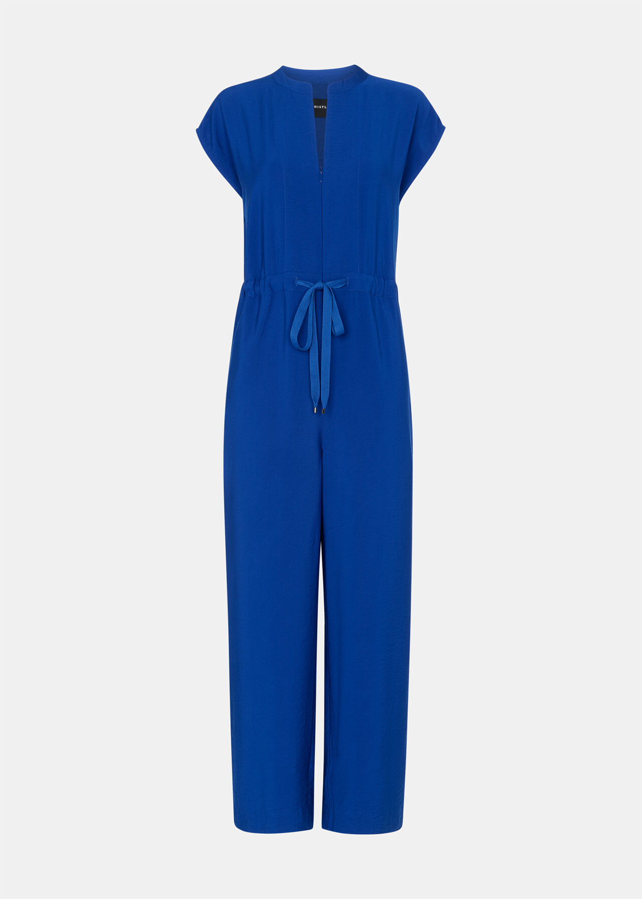 Sleeveless Drawstring Jumpsuit