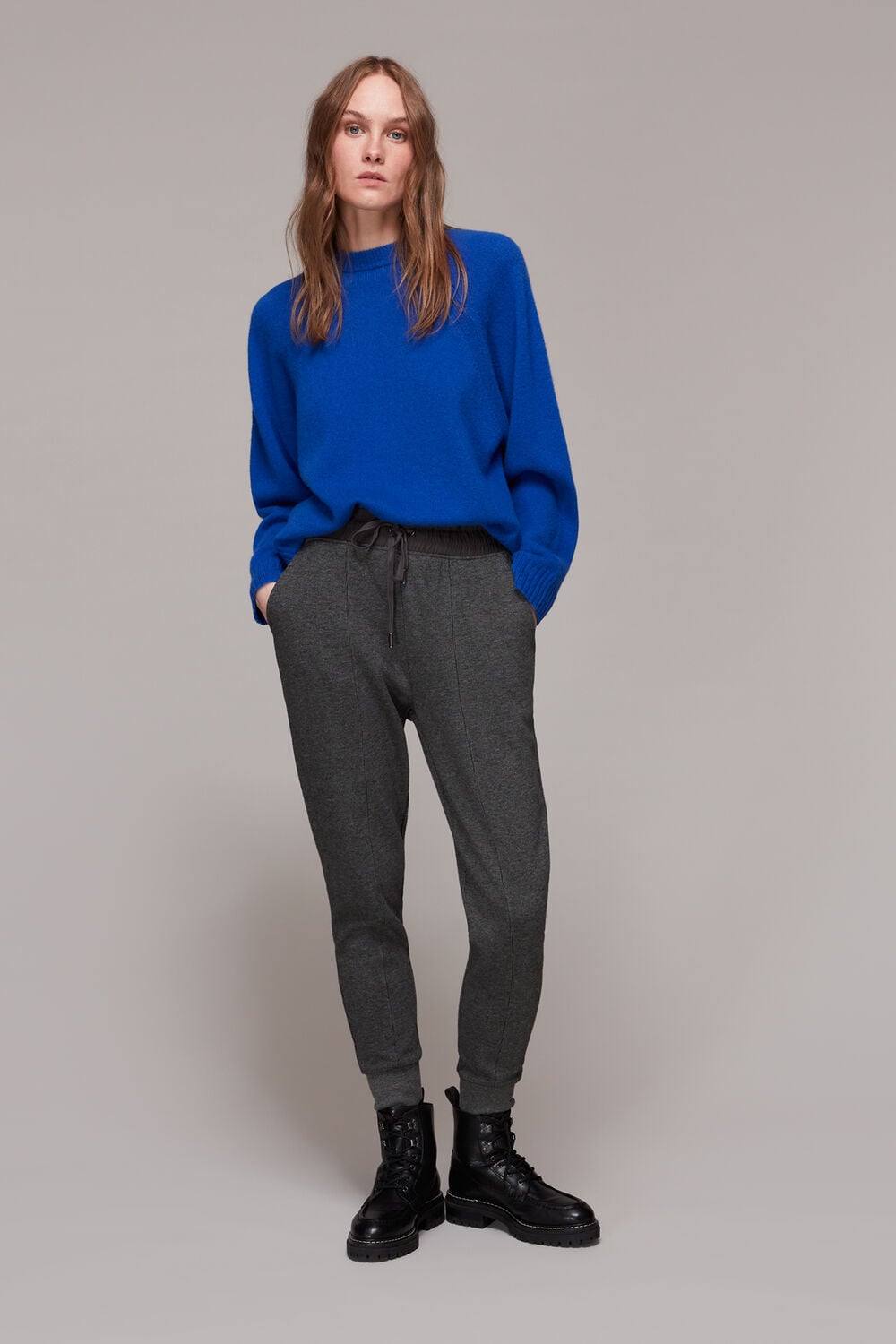 Easy Jersey Jogger Dark Grey