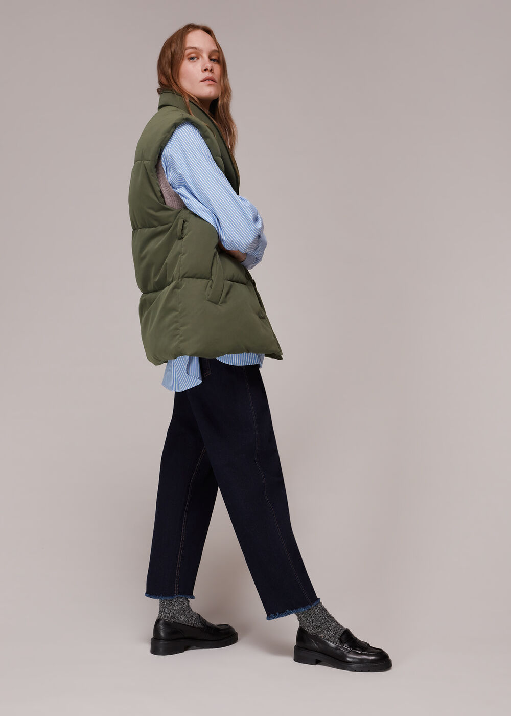 Lauren Drop Shoulder Gilet