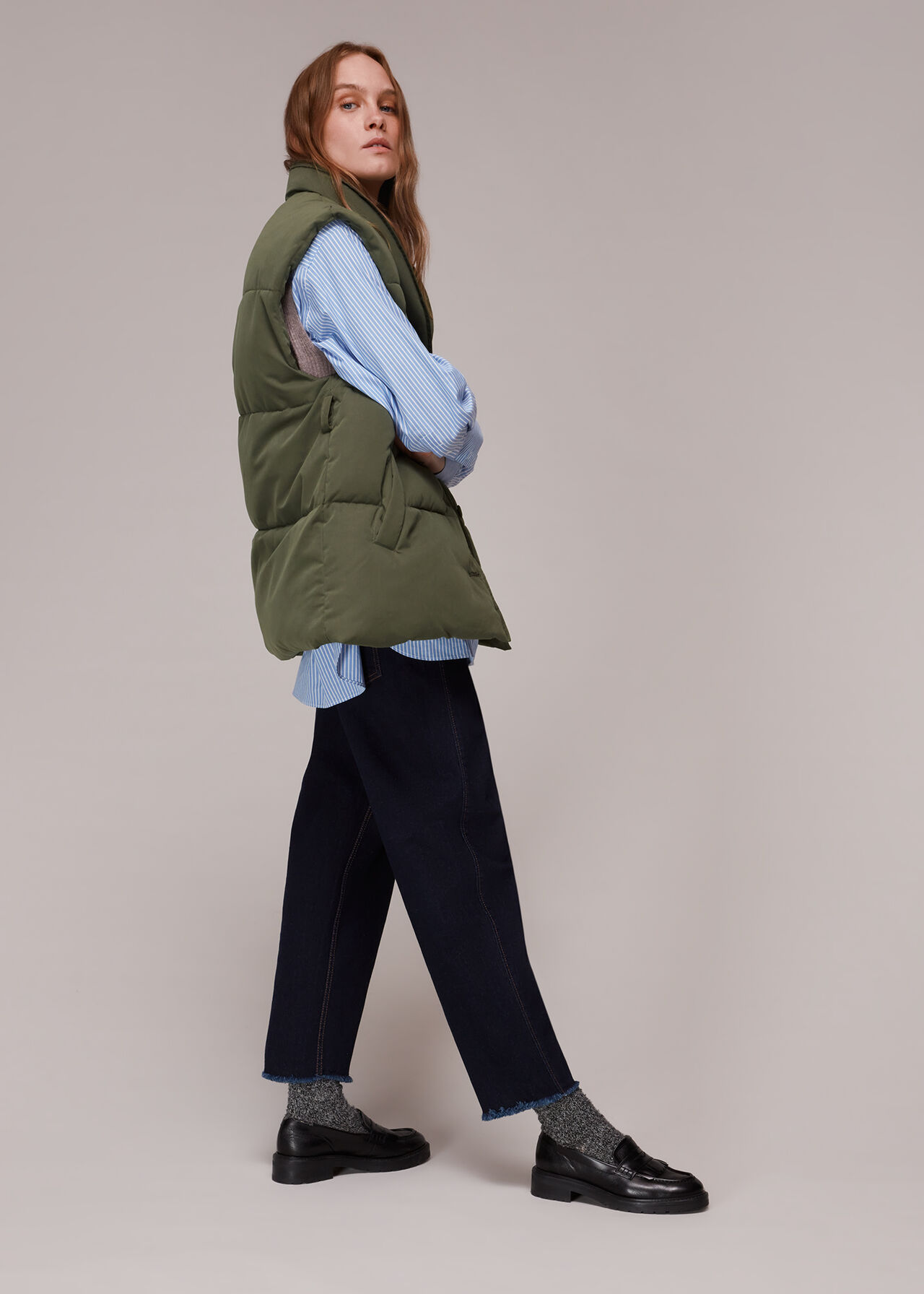 Lauren Drop Shoulder Gilet